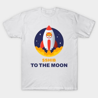 SHIB to the moon T-Shirt